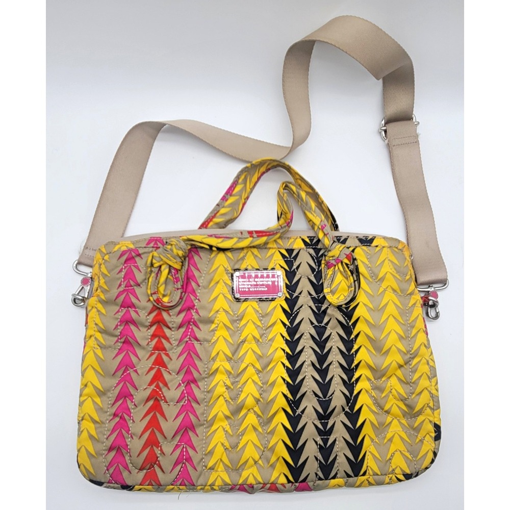 Marc by Marc Jacobs Standard Supply Workwear Quilted Nylon Laptop Bag Tote